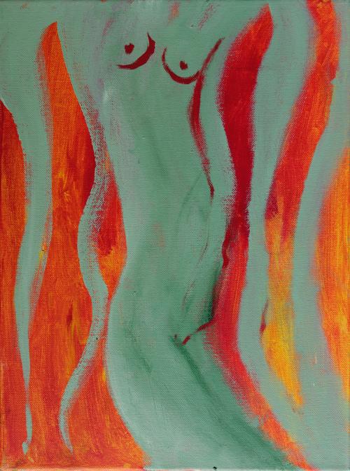  burning | 40 x 30cm